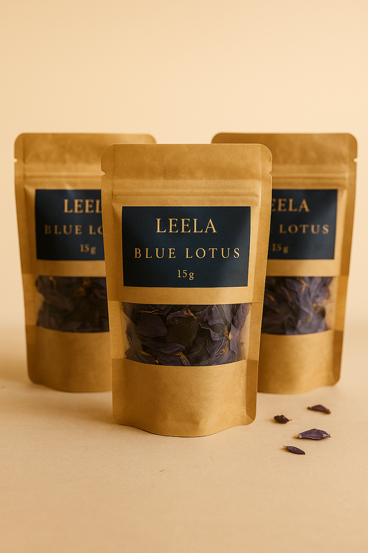 x3 Dried Blue Lotus Flowers - (Save 20%)